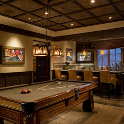 Hand-Painted Ceiling - Ceiling Tile
