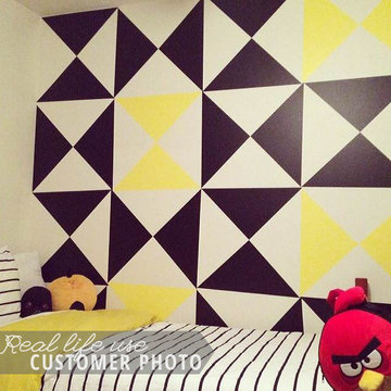 Customer Lifestyles: Triangles in Children's room!