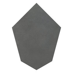 NY2LA HDP&reg; Chelsea Black Polygon - Wall And Floor Tile