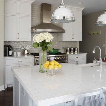 White and Grey Kitchen Magic