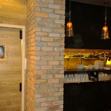 brick columns and block columns