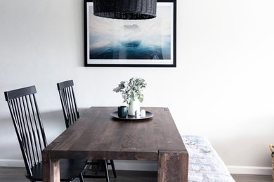 Minimalist dining room photo in San Francisco