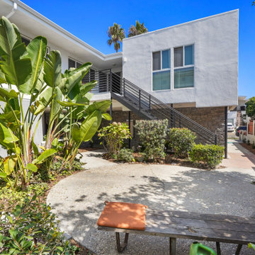 Exterior building renovation in Redondo Beach by Katz Design & Builders CA