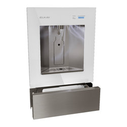 Elkay ezH2O Liv Built-in Filtered Water Dispenser, Non-refrigerated, Aspen White - Water Filtration Systems
