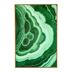 MALACHITE WALL ART &ndash; VIRIDIAN - NEW - Artwork