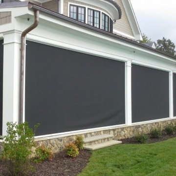 Zipper Screen Shades
