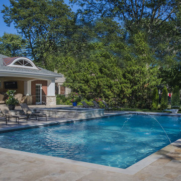 Pool House with Swimming Pool & Spa