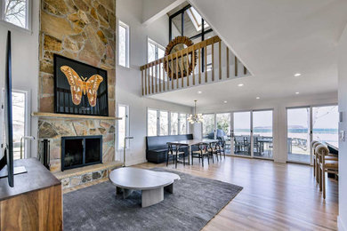 Inspiration for a living room remodel in New York