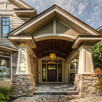Dewitt Renovation Front Entry