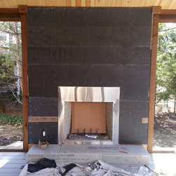 Natural Stone Veneer Fireplace Reface - Products