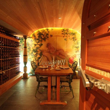 Pitcher wine cellar.