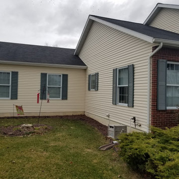 New soffit, fascia and siding in Auburn, MI
