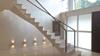 Warlingham floating stone staircase