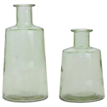 Glass Bottle, Set of 2