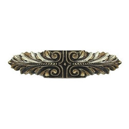 Inviting Home Inc. - Opulent Scroll Pull, Bright Brass - Cabinet And Drawer Handle Pulls