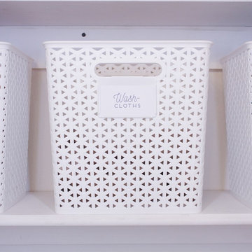 Linen Closet Organization