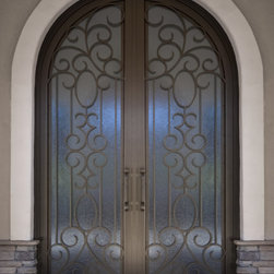 Arched Double Doors - Front Doors