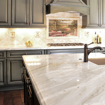 French Country Kitchen in Encinitas/Olivenhain CA Remodel