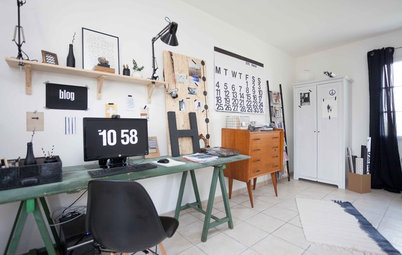 French Houzz: Upcycling Paves the Way For a Funky Family Home