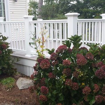 Custom Built AZEK Deck, New Bedford, MA