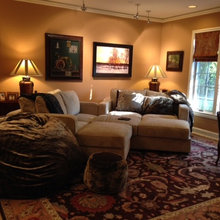 upstairs den