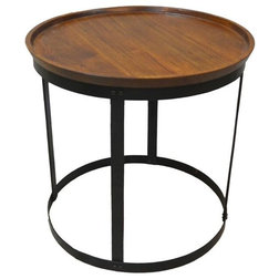 Industrial Side Tables And End Tables by Carolina Living