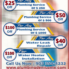 Plumbing Denison TX