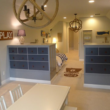 Boys bedroom with playroom