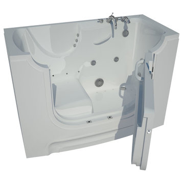 30 x 60 Right Drain Whirlpool & Air Wheelchair Accessible Walk-In Bathtub