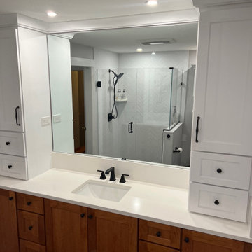 Medallion Park place Cherry Pecan Master Bath