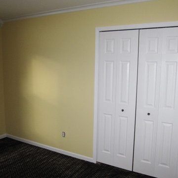 Interior Bedroom and Kitchen/Dining Room/Basement Stairwell Ceilings