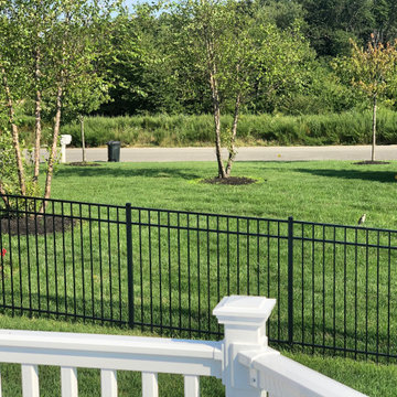 Composite Deck, Sod, Low Voltage Lighting, Playground, and Back Yard Renovation