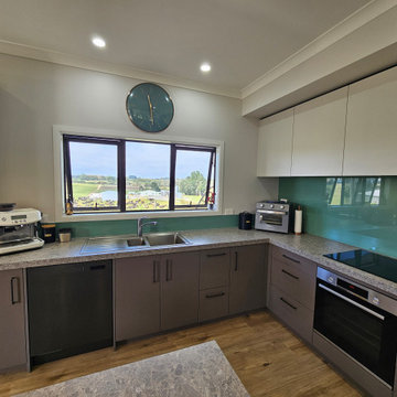 Hamilton Project | Reflections Splashback in Sage Green