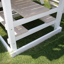 Swing Set Additions - Picnic Table - Kids Playsets And Swing Sets