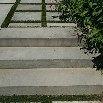 Natural Stone Walls and Steps