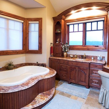 Park City, Utah Mountain Estate by Markay Johnson Construction