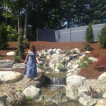 Perfect Slope for a Picture Perfect Pondless Waterfall