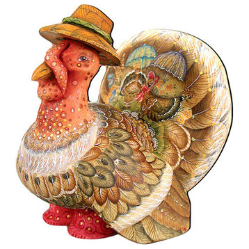 Thanksgiving Turkey Cupcake And Cake Toppers