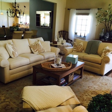 Killingworth, CT Living Room/ Bennett Sofa and loveseat