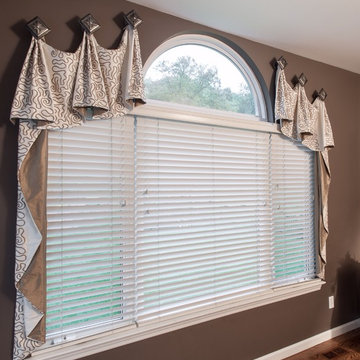 An Arched Window Treatment