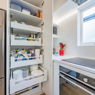 Hettich Drawers within Cupboard