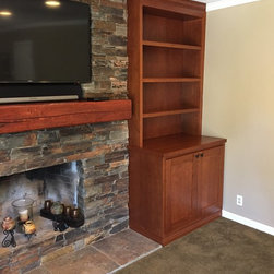Reclaimed Cedar Mantle - Products