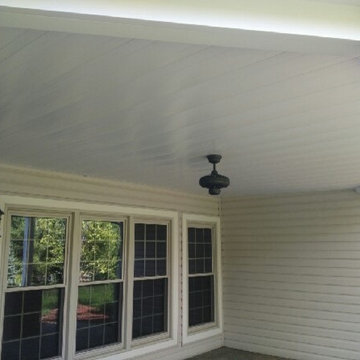 Deck ceiling - Under deck ceiling system