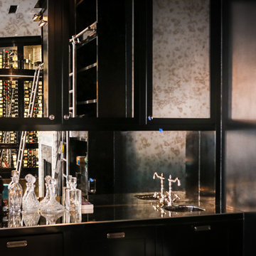 Custom NYC Wine Cabinet