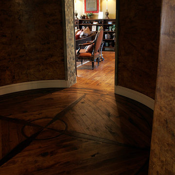 Hand Scraped Character Hickory Show Home