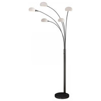 Ilario II Floor Lamp by Lite Source - Gunmetal