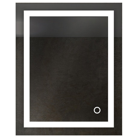 Fogless, Color Temperature Adjustable LED Mirror, 24"x30"