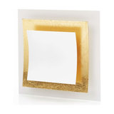 Gold-plated wall light Pages 14 cm