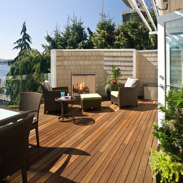 TC38 Outdoor gas fireplace