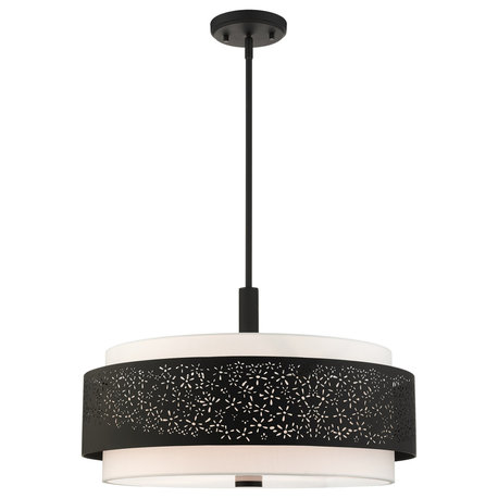Black Stylish, Transitional, Intricate, Urban Chandelier
